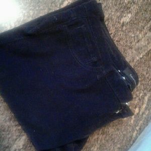 Calvin Klein stretchy blk corduroy jeans